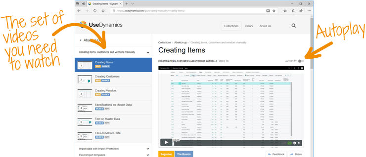 How to add master data manually